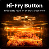 Chefman ExacTemp 8 Quart Easy-View Air Fryer with Temperature Probe