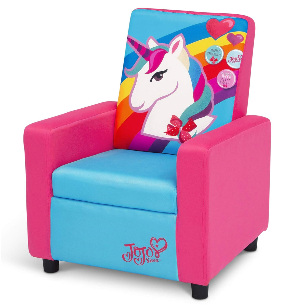 Delta Children JoJo Siwa High Back Upholstered Chair