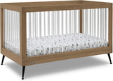 Delta Children Sloane 4-in-1 Acrylic Convertible Crib Acorn/Matte Black