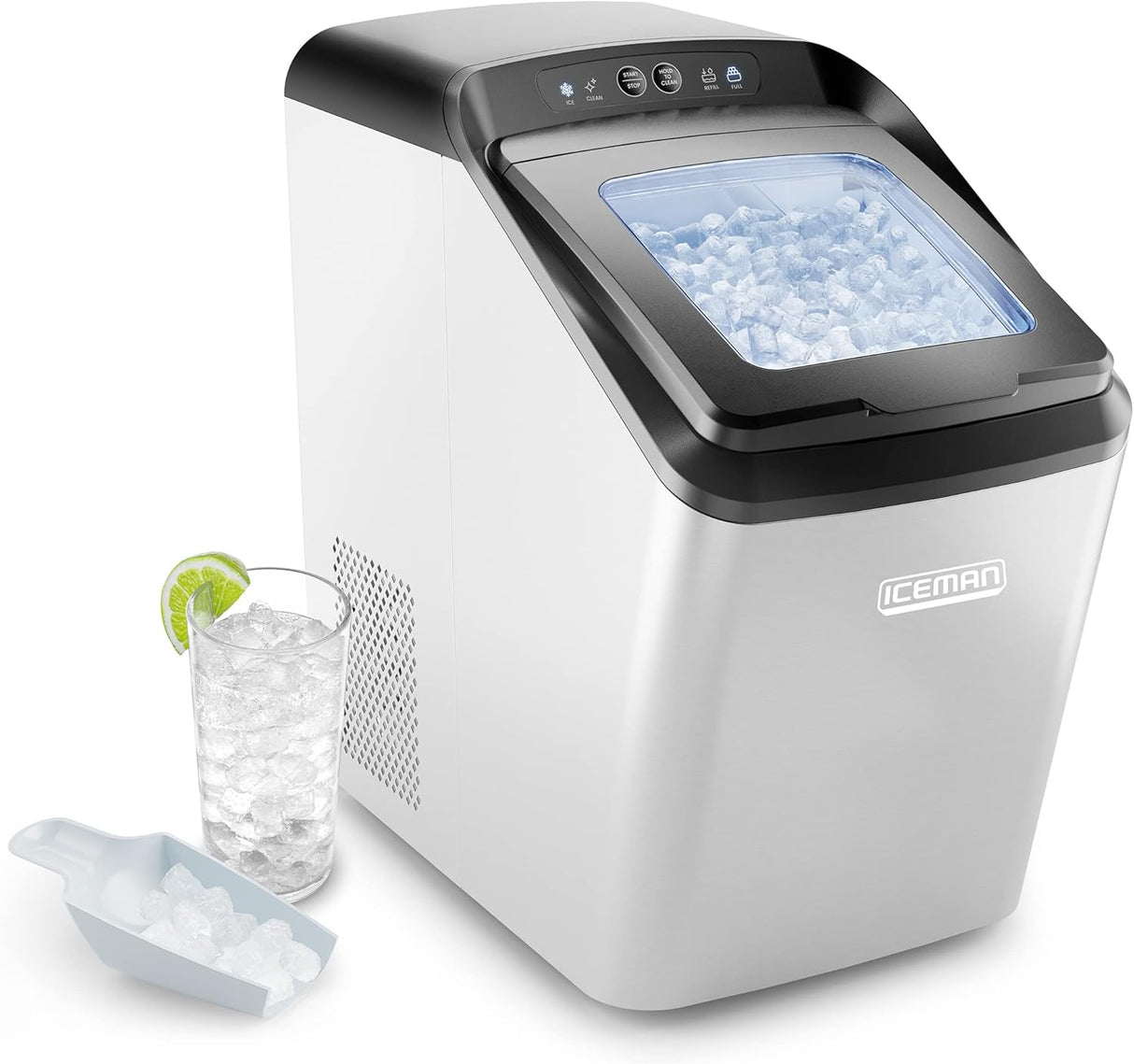 Chefman The Pebble  Ice Machine