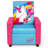 Delta Children JoJo Siwa High Back Upholstered Chair