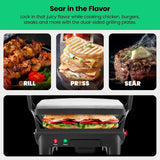 Chefman 3-in-1 Panini Press Grill