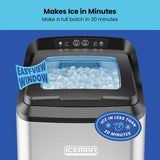 Chefman The Pebble  Ice Machine