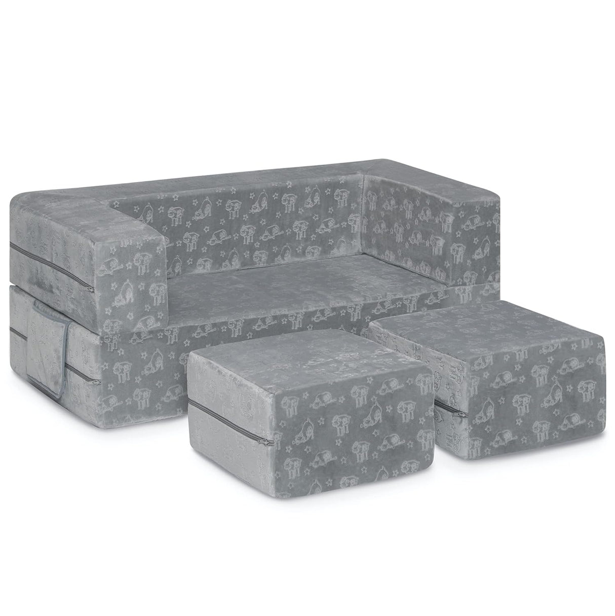 Delta Children Serta Perfect Sleeper Convertible Sofa and Play Set ? Grey