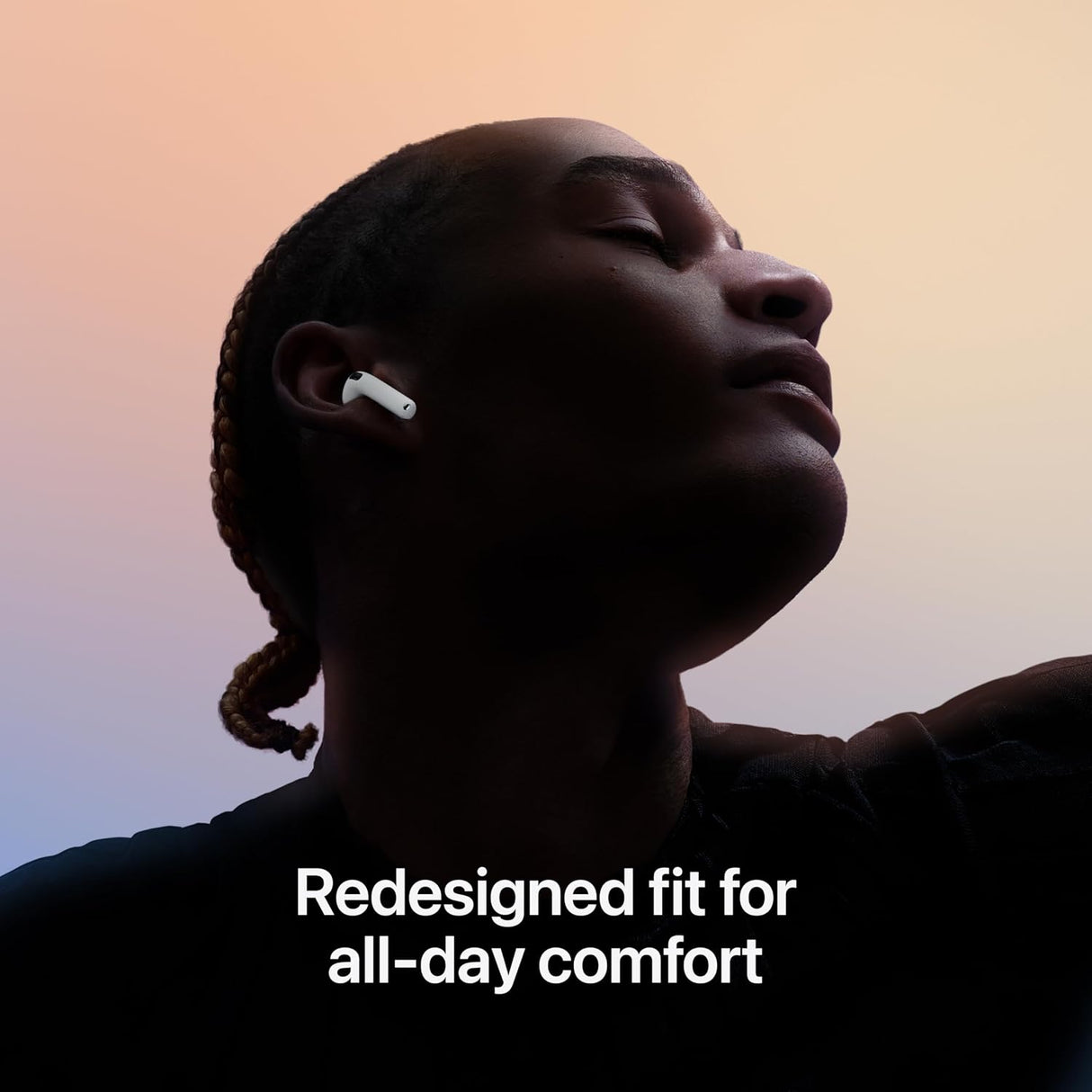 Apple AirPods 4 Wireless Earbuds, Bluetooth Headphones, with Active Noise Cancellation