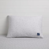 Delta Children Memory Foam Toddler Pillow with 2 Cooling Covers. Grey/Navy