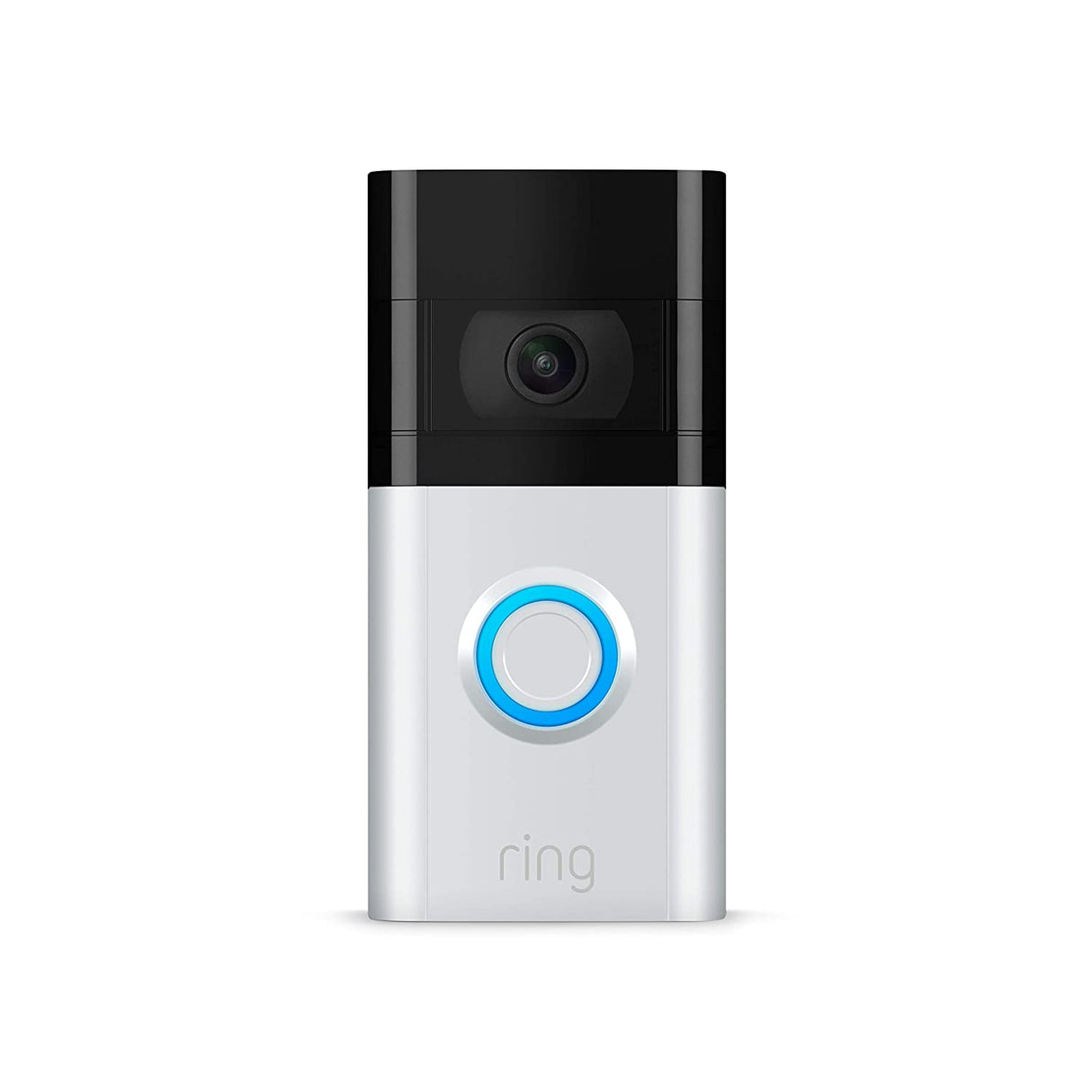 Ring - Video Doorbell 3 - Satin Nickel/Venetian Bronze