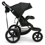 Delta Children Apollo Jogging Stroller  Car Seat Compatible, Black