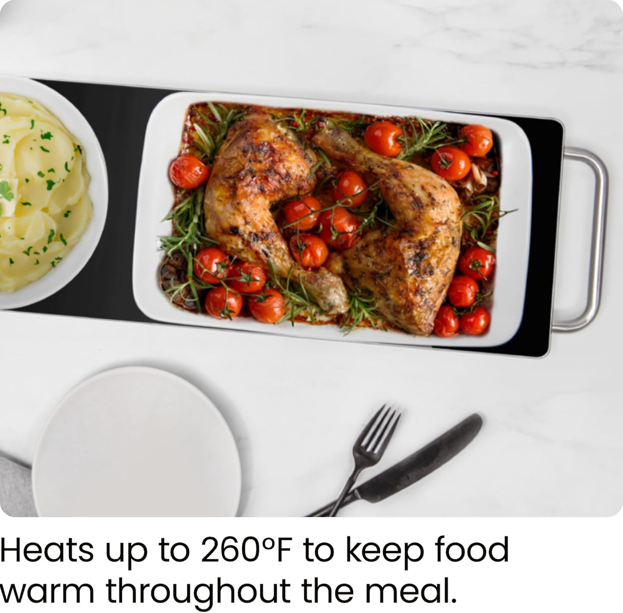 Chefman Long Electric 24" Warming Tray
