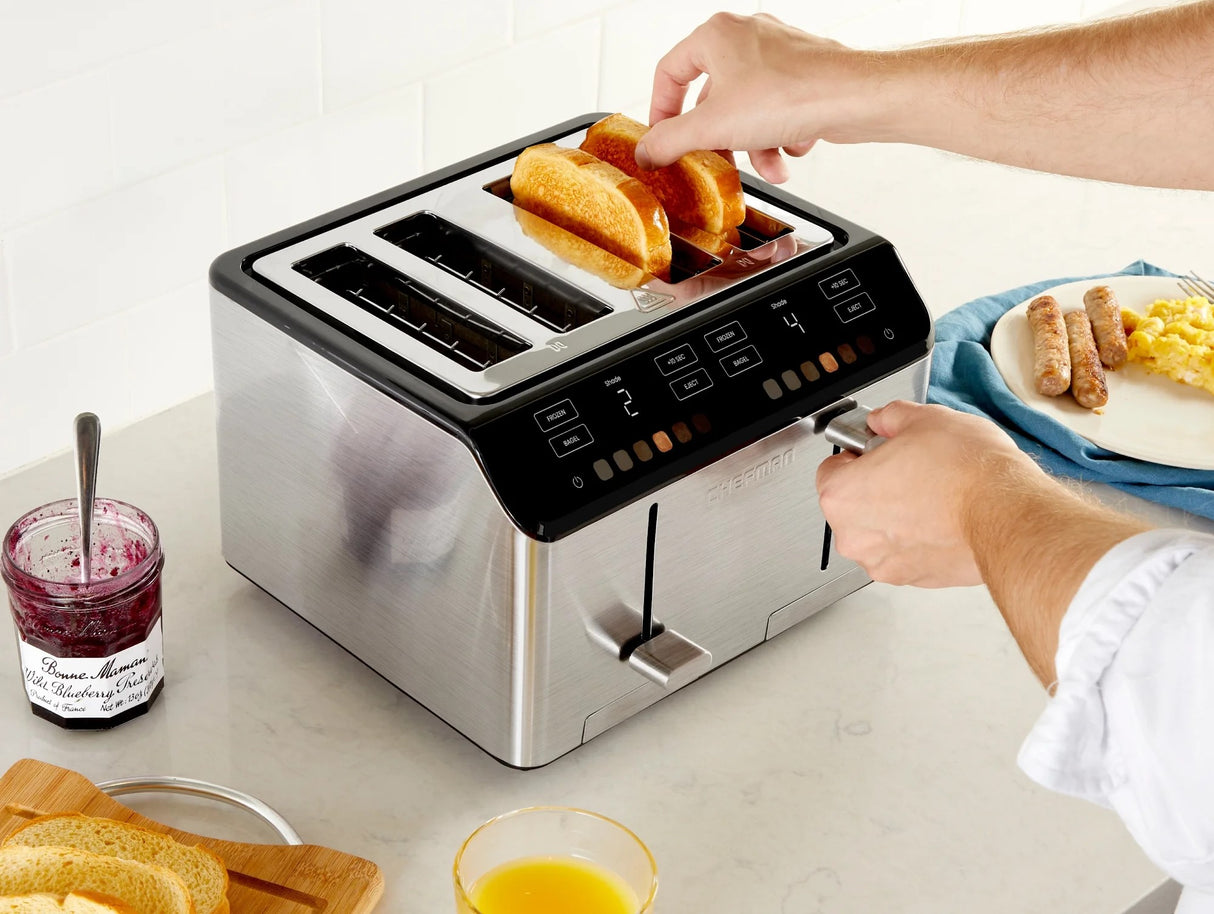 Chefman Smart Touch 4-Slice Toaster