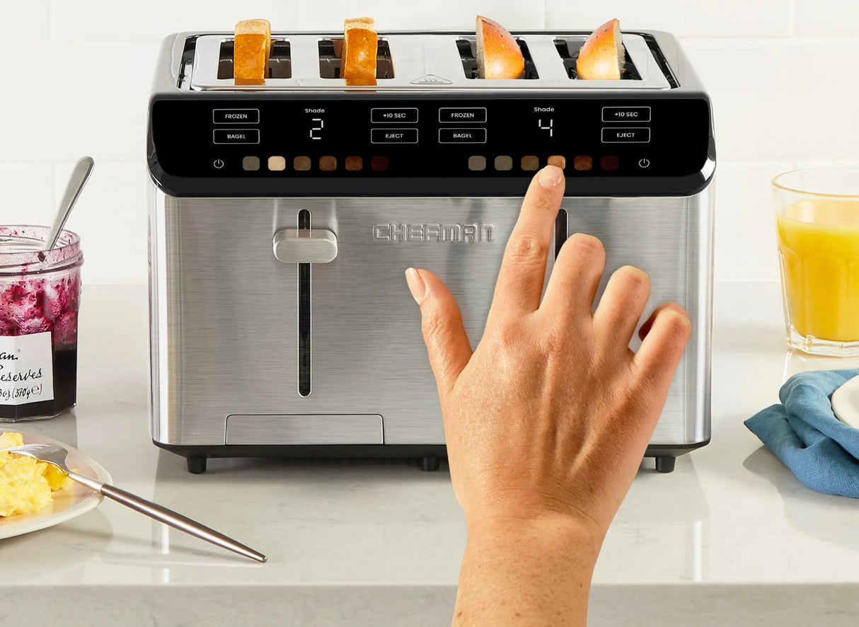 Chefman Smart Touch 4-Slice Toaster