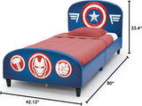 Delta Children Avengers Upholstered Twin Bed