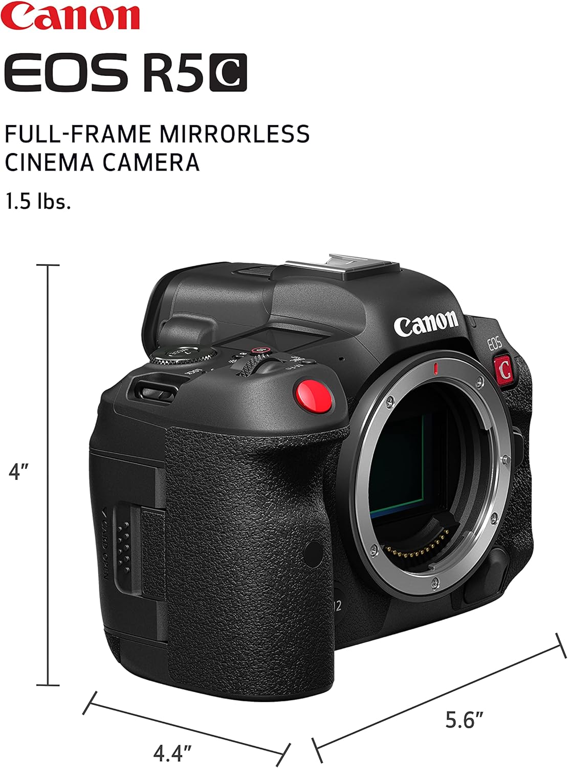 Canon EOS R5C Body