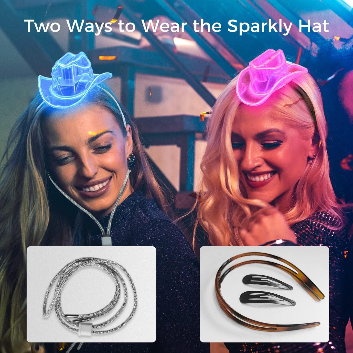 Eco4Life mini lighting hat Pink