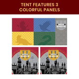 Delta Children Harry Potter Loft Bed Tent - Curtain Set for Low Twin Loft Bed (Bed Sold Separately)