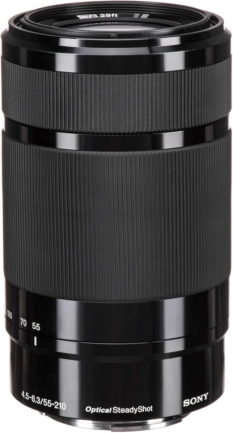 Sony E 55-210mm f/4.5-6.3 OSS Lens black