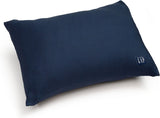 Delta Children Memory Foam Toddler Pillow with 2 Cooling Covers. Grey/Navy