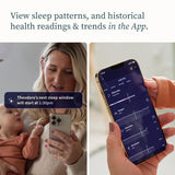 Owlet Dream Sock® - FDA-Cleared Smart Baby Monitor Track Live Pulse Rate, Oxygen in Infants Receive Notifications Mint