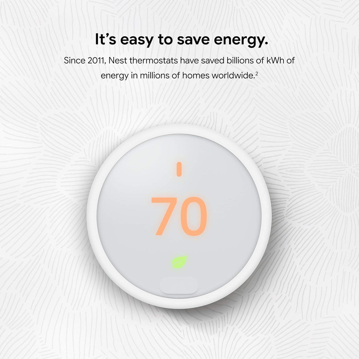 Nest - Thermostat E - white