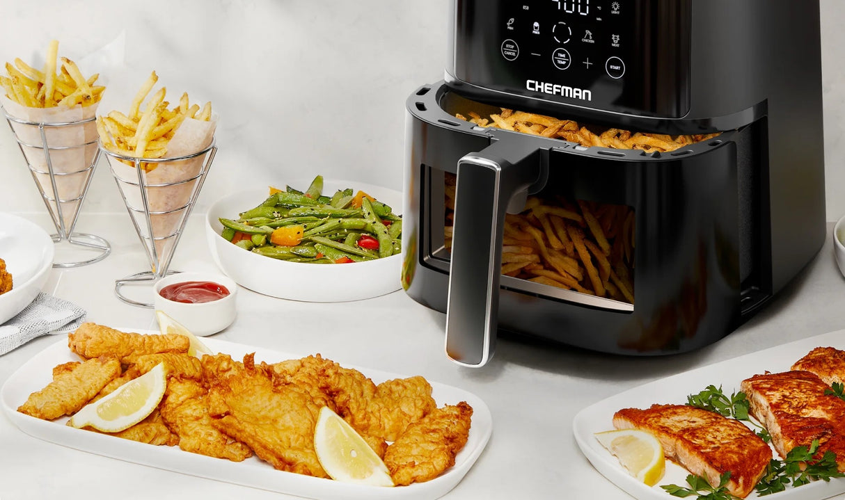 Chefman TurboFry Touch 6 Quart Easy-View Air Fryer