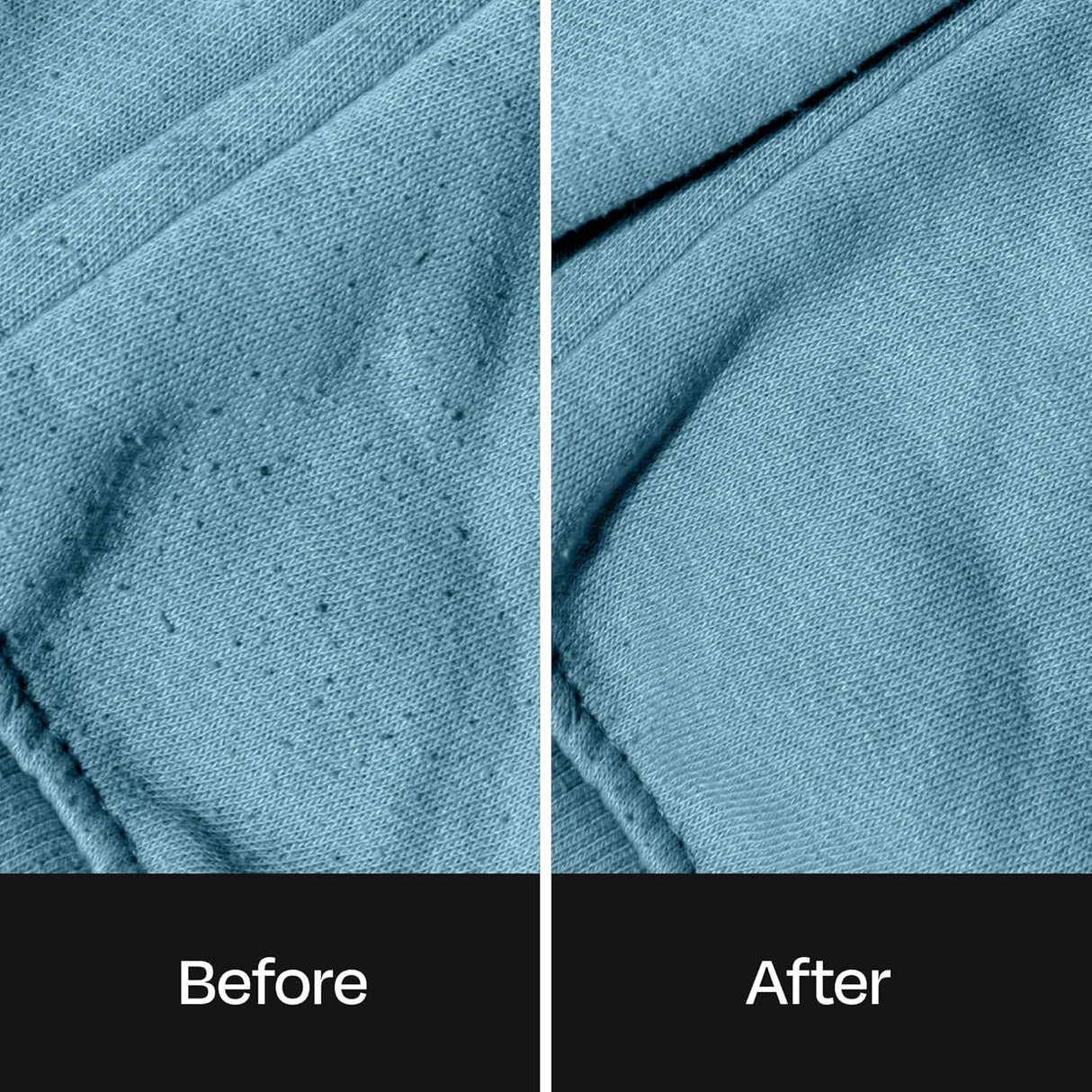 Chefman Rechargeable Fabric Shaver + Lint Remover for Sweaters, Blankets, and Furniture - Black