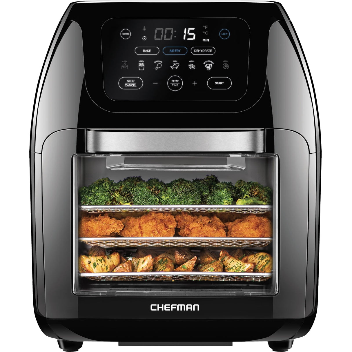 Chefman Multifunctional Digital Air Fryer XL 10L Family Size