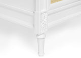Delta Children Madeline 4 Drawer Dresser w/ Changing Top and Interlocking Drawers, Bianca White