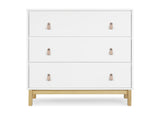 babyGap by Delta Children Legacy 3 Drawer Dresser, Bianca White/Natural