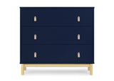 babyGap by Delta Children Legacy 3 Drawer Dresser, Navy/Natural