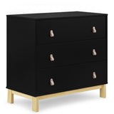 babyGap by Delta Children Legacy 3 Drawer Dresser, Ebony/Natural