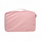 French Connection 6pc Packing Cube Set - Travel Storage Set for Luggage in Blush